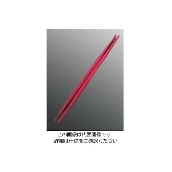 江部松商事 Reプラ卵中箸 23cm 赤(PPS製) 61-6769-84 1組（直送品）