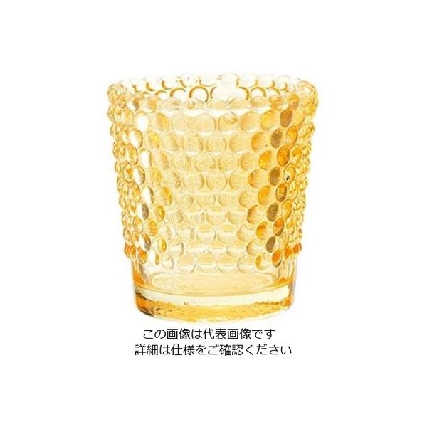 金光味噌 キャンドル ホビネルグラス S7740 アンバー 61-6772-93 1個（直送品）