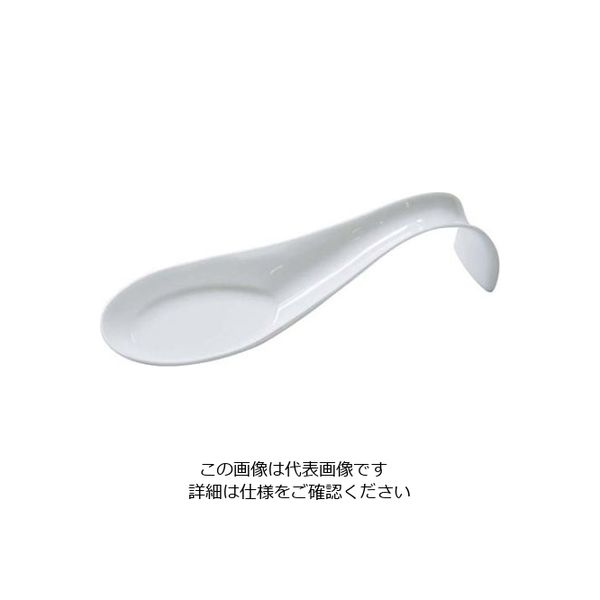 SOLIA ソリア カーブハンドルスプーン(50入)ホワイト PS32152 61-6774-28 1組(50個)（直送品）