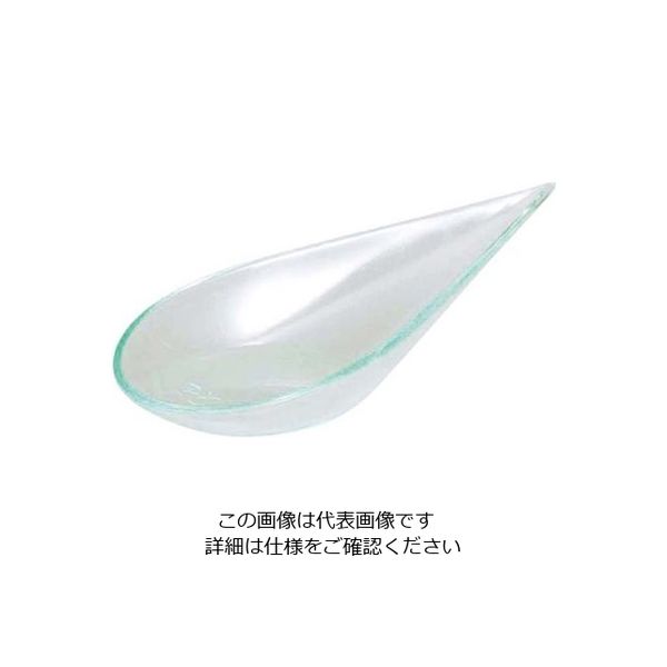 SOLIA ソリア 雫型スプーン(40入)クリアグリーン PS30365 61-6774-33 1組(40個)（直送品）