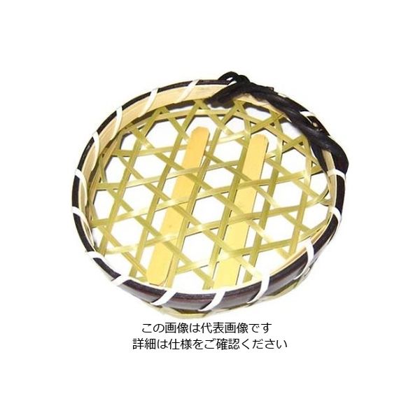 萬洋 竹 青六ツ目 カズラ付 珍味入れ 61-6776-41 1個（直送品）