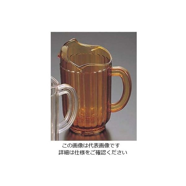 アズワン トラエックス 三ッ口ピッチャー 6010ー16 アンバー 1.8L 61-6793-61 1個（直送品）