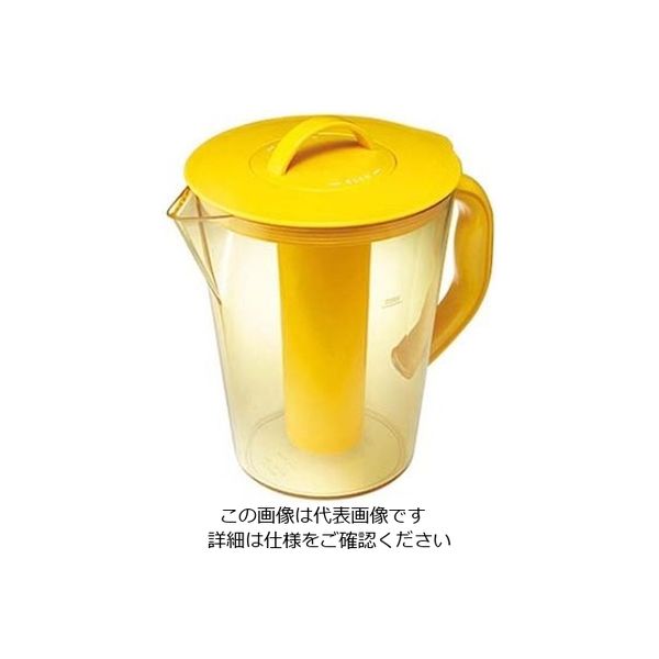 アズワン kinox フェスティバピッチャー 2L イエロー 4042/20Y 61-6794-28 1個（直送品）