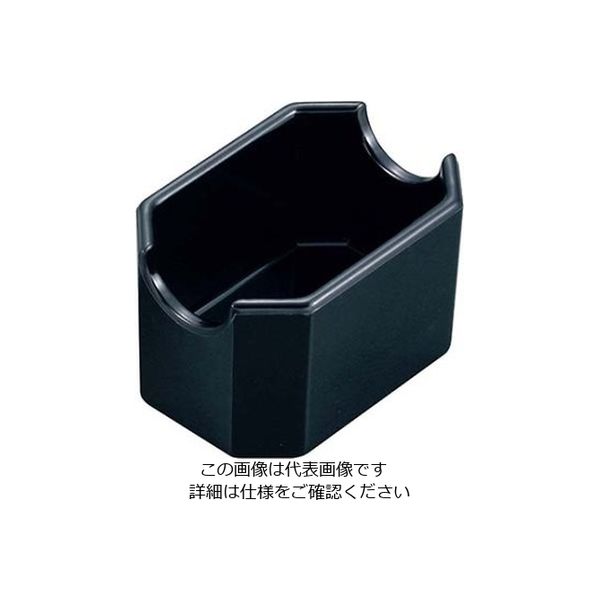 江部松商事 ジェスナー メラミン シュガーキャディー1924 ブラック 61-6796-84 1個（直送品）