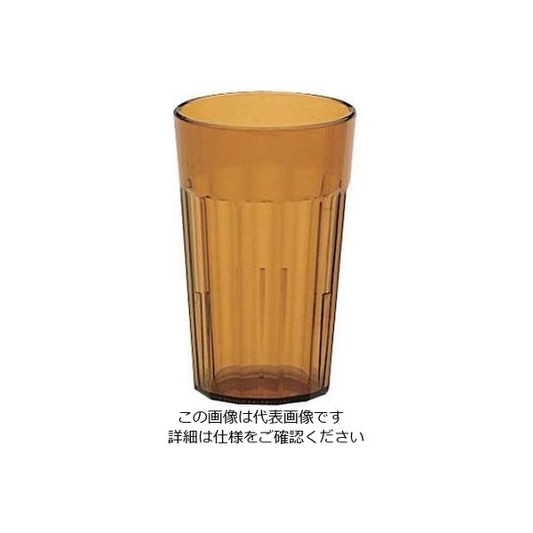 CAMBRO キャンブロ ニューポートタンブラー NT8(153)アンバー 61-6798-06 1個（直送品）