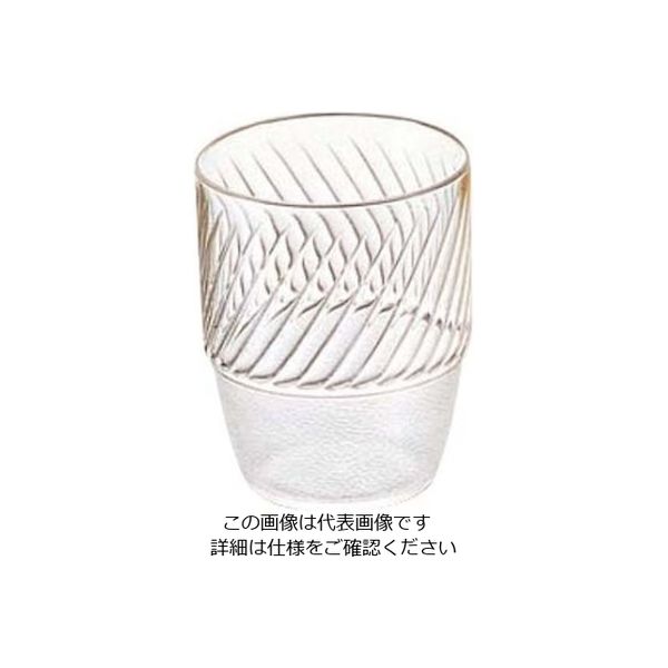 江部松商事 ポリカーボネイト 筋入コップ PCー22 クリア 61-6798-67 1個（直送品）