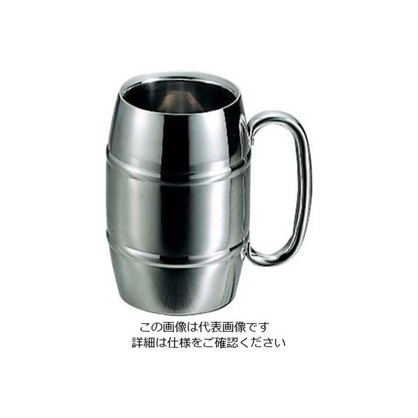 江部松商事 18-8 タル型ジョッキー(二重構造)23oz 61-6799-21 1個（直送品）