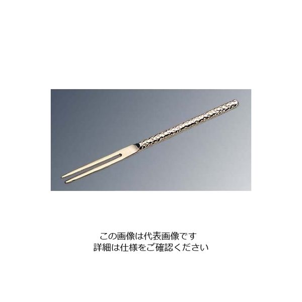 江部松商事 オードブルピン 槌目 フォーク型 金 61-6805-65 1個（直送品）