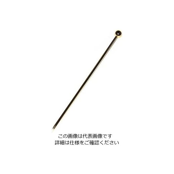江部松商事 カクテルピン 玉付(6本入)金メッキ 18ー8 61-6805-72 1組(6本)（直送品）