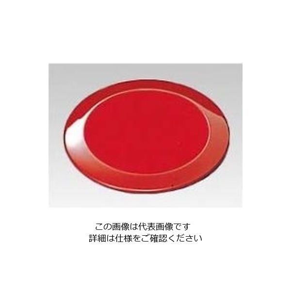 江部松商事 和風 月見 コースター 朱/内赤 61-6807-59 1個（直送品）