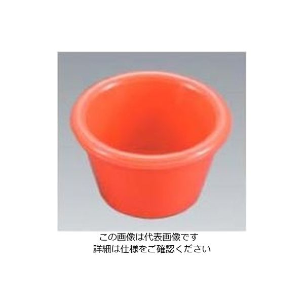 江部松商事 ジェスナーラメキン プレーン(メラミン)0393 オレンジ 3oz 61-6814-38 1個（直送品）