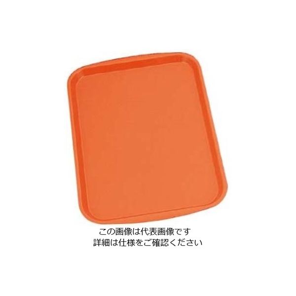 アズワン トラエックス ファーストフードトレイ 1014ー03 オレンジ 61-6811-16 1個（直送品）