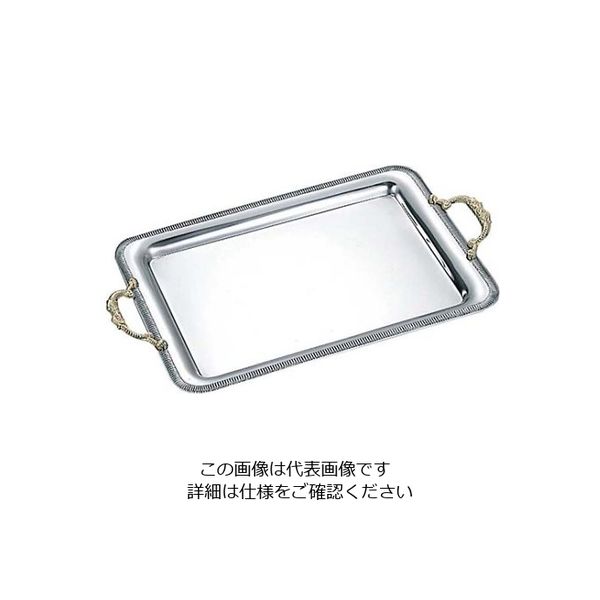 佐野製作所 18ー0 ティファニー 角トレイ MRー263 61-6812-25 1個（直送品）