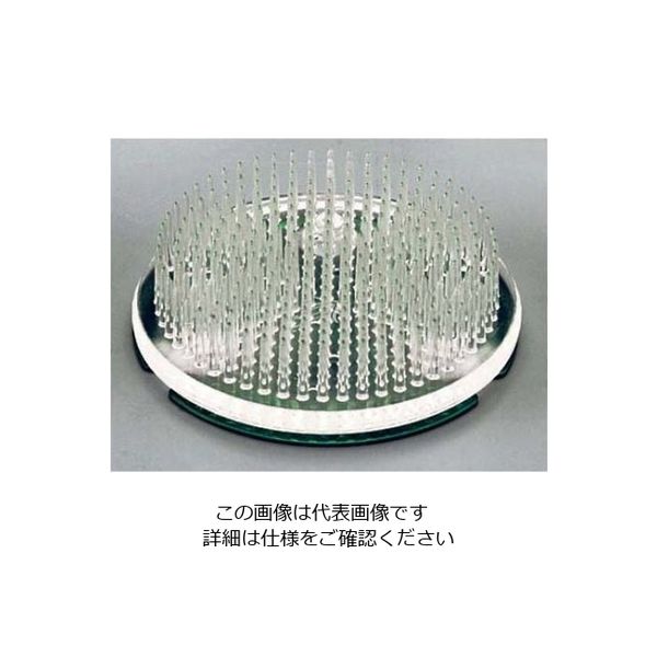 マルフジ剣山製作所 プラスチック剣山(カラー銅板付)緑 61-6816-59 1個（直送品）