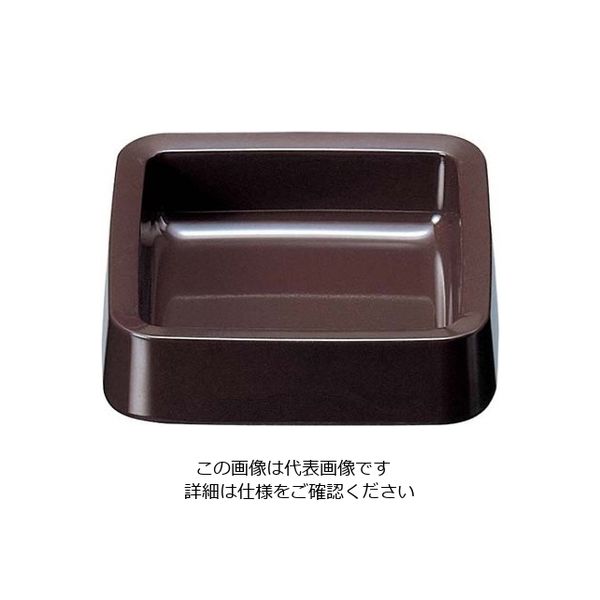 江部松商事 角灰皿 DX DHー61 ダークブラウン 61-6817-59 1個（直送品）