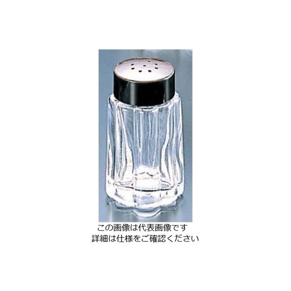 二ノ宮クリスタル 69 木目 こしょう入れ ガラス製 61-6822-10 1個（直送品）