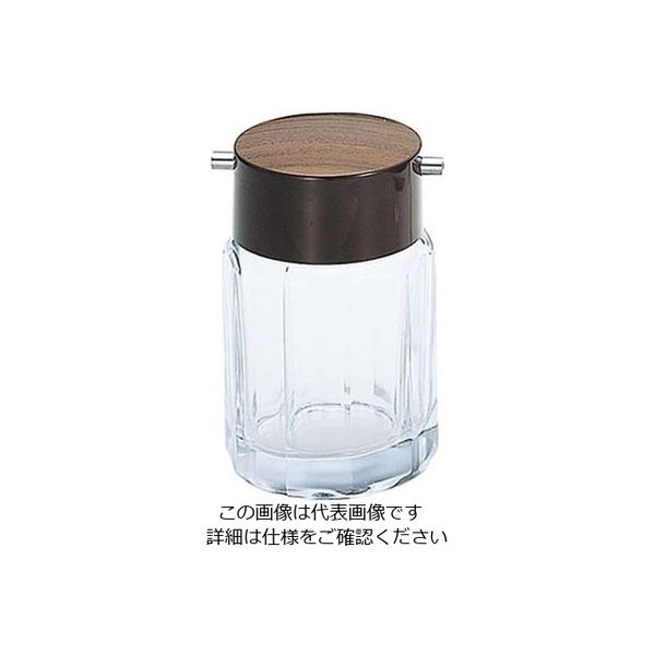 大塚硝子 木目 ソース入 ガラス製 MOー2 61-6821-45 1個（直送品）