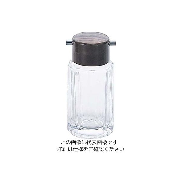大塚硝子 十角 木目豆正油入 ガラス製 MOー11 61-6821-52 1個（直送品）