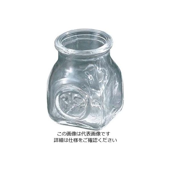 エムタカ（M-TAKA） ようじ入れ No.458 ガラス製 1個 61-6823-10（直送品）