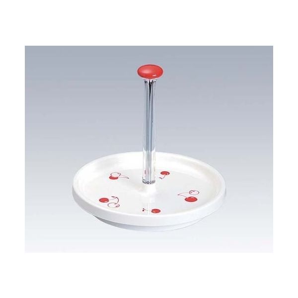 リス ブルーム 回転 カスター レッド 61-6824-12 1個（直送品）