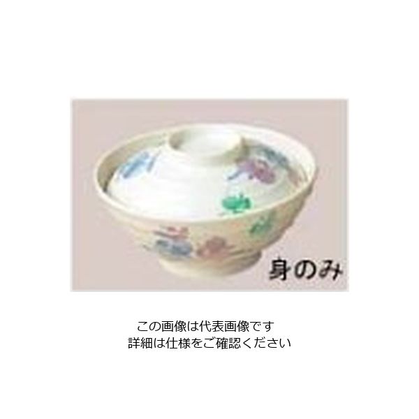 エンテック メラミン和食器 すみれ 丼 小 身 VOー18A 61-6833-60 1個（直送品）