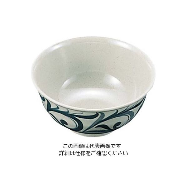 エンテック メラミン和食器 捻唐草 羽反り丼 大 HKー60 61-6834-55 1個（直送品）