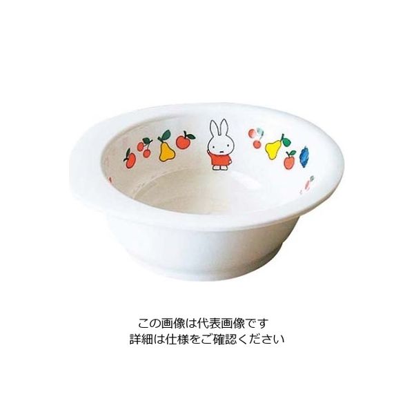 関東プラスチック工業 メラミン 子供食器 ミッフィーフルーツシリーズ ボール13 Mー563FR 61-6838-66 1個（直送品）