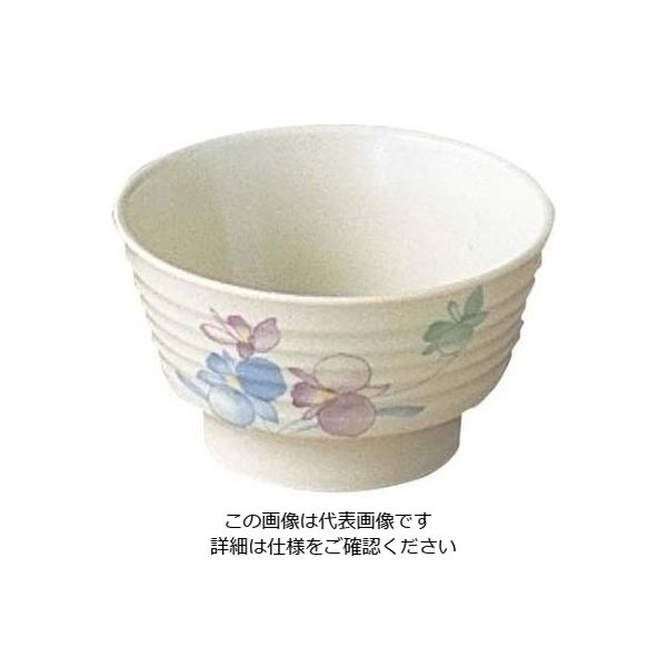エンテック メラミン和食器 すみれ 羽反り小鉢 VOー11A 61-6833-64 1個（直送品）