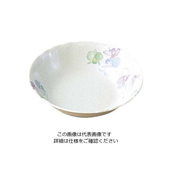 エンテック メラミン和食器 すみれ ベリー皿 VOー204 61-6833-80 1個（直送品）