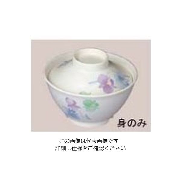 エンテック メラミン和食器 すみれ ごはん丼 大 身 VOー57A 61-6833-97 1個（直送品）