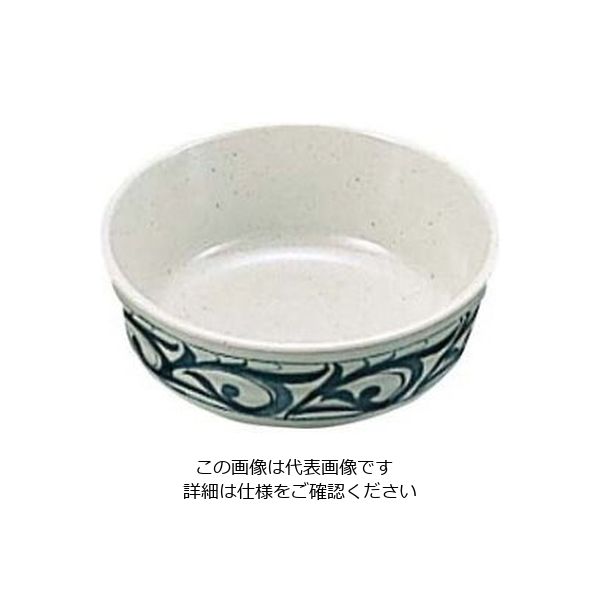 エンテック メラミン和食器 捻唐草 小鉢 浅型 HKー11B 61-6834-51 1個（直送品）