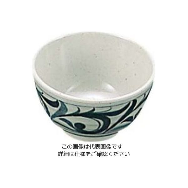 エンテック メラミン和食器 捻唐草 湯呑み HKー7 61-6834-52 1個（直送品）