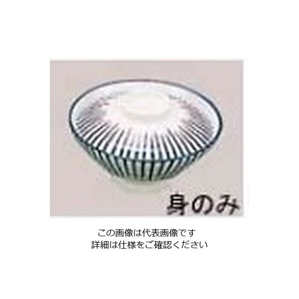 エンテック メラミン和食器 とくさ 飯茶椀 身 Eー4A 61-6834-73 1個（直送品）