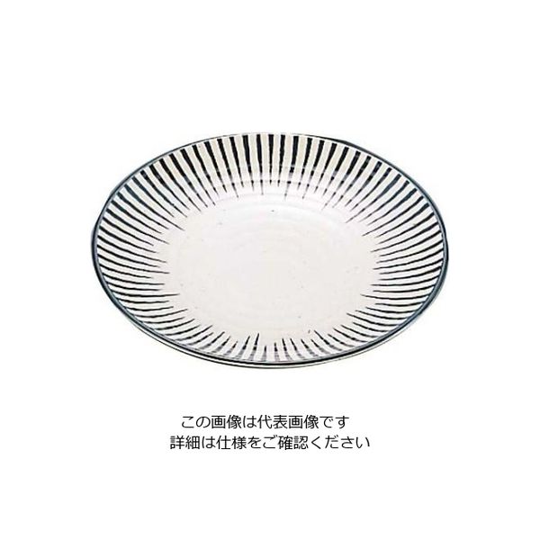 エンテック メラミン和食器 とくさ 丸皿 小 Eー14 61-6834-89 1個（直送品）
