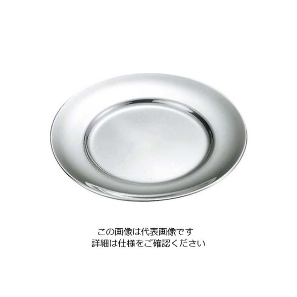 イケダ IKD 18-8 ライス皿 9インチ 1個 61-6842-11（直送品）