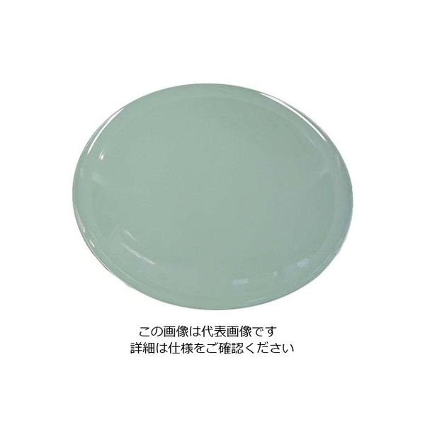 ニシキ プラ容器 高台皿(5枚入)8寸 青磁 61-6842-88 1組(5枚)（直送品）