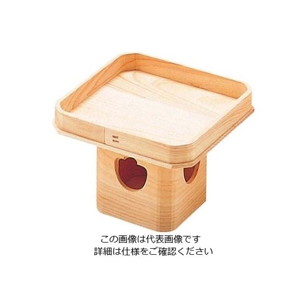 江部松商事 ひのき 三宝 5寸 61-6859-79 1個（直送品）