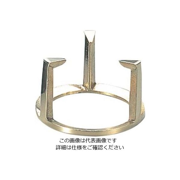 江部松商事 砲金鋳物 三ツ爪 五徳 6寸 61-6859-84 1個（直送品）