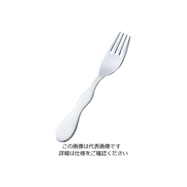 サクライ チタニウムシルバーエイジ 介護用フォーク S 61-6862-01 1個（直送品）