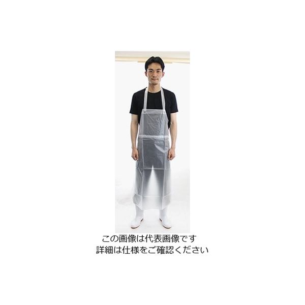 丸十コーポレーション エコノミーエバエプロンM 08006034-2 1枚 61-7362-50（直送品）