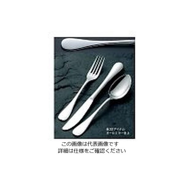 サクライ 18ー8 アカデミー テーブルナイフ(H・H)ノコ刃付 61-7611-34 1個（直送品）