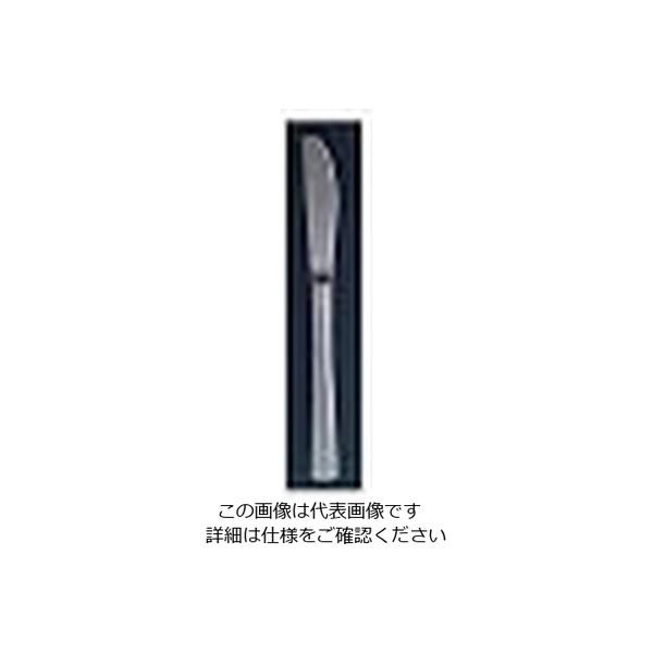 ワダコーポレーション エコクリーン 18-8 和味 槌目入 デザートナイフ（S・H）ノコ刃付 1個 61-7623-63（直送品）