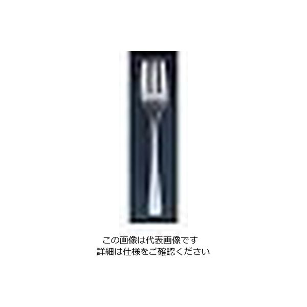 ワダコーポレーション エコクリーン 18-8 和味 槌目入 ケーキフォーク 1個 61-7623-69（直送品）