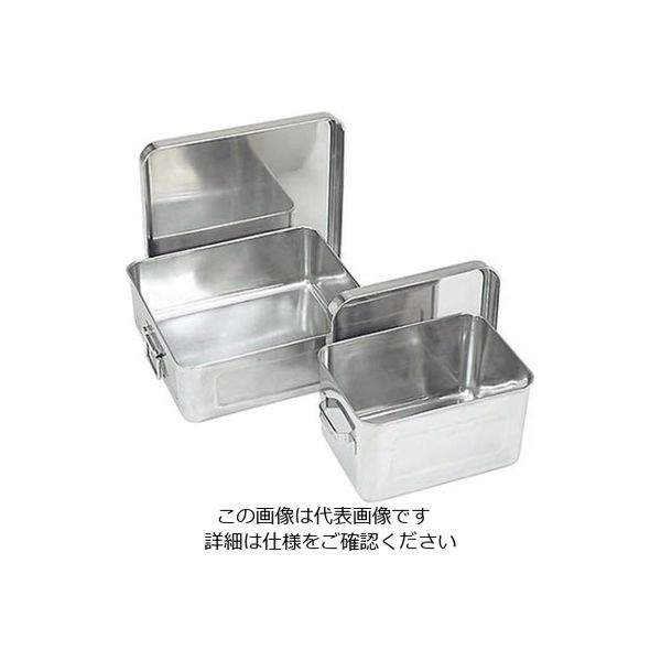 オオイ金属 18ー8 保温・冷バットフライ用 005 10L 蓋付 348×316 61-7865-49 1個（直送品）