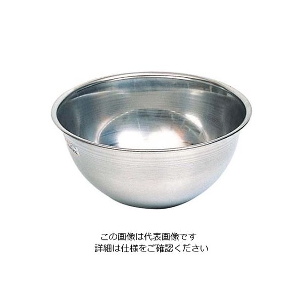 アズワン マトファー シェフイノックス 18ー10 丸底ボール 01780 40cm 61-7866-79 1個（直送品）