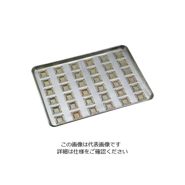 千代田金属工業 シリコン加工 カトラー型 天板 小（36ケ取） 1個 61-7930-79（直送品）
