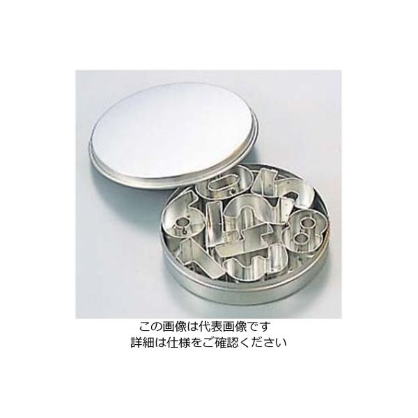 アズワン マトファー 数字セット 抜型 834306 61-7932-09 1個（直送品）