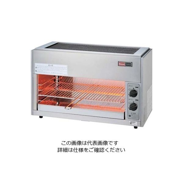 江部松商事 リンナイ ペットミニ赤外線上火グリラー 立消安全装置付 RGPー62SV 13A 61-7935-31 1個（直送品）