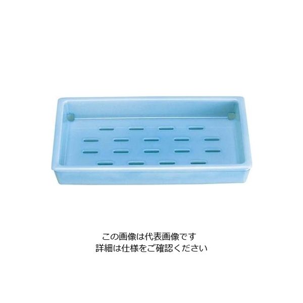 若泉漆器 ABSネタ受け(水受け付)青磁 大 61-7943-53 1個（直送品）