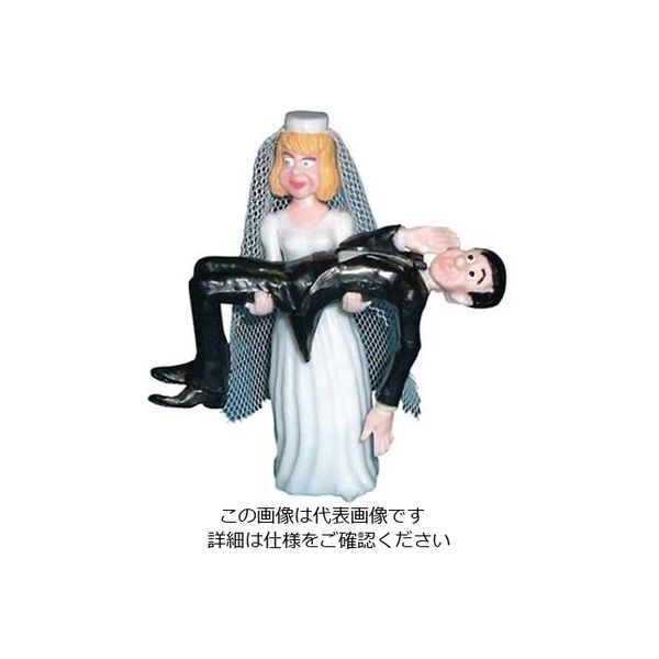 江部松商事 ウエディング人形 おとぼけカップルII FB864 61-7979-80 1個（直送品）